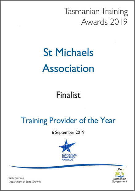 st michaels training provider of the year